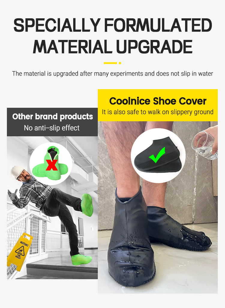 Step Up Your Shoe Game with Silicone Shoe Covers: A Game-Changer for Rain and More!