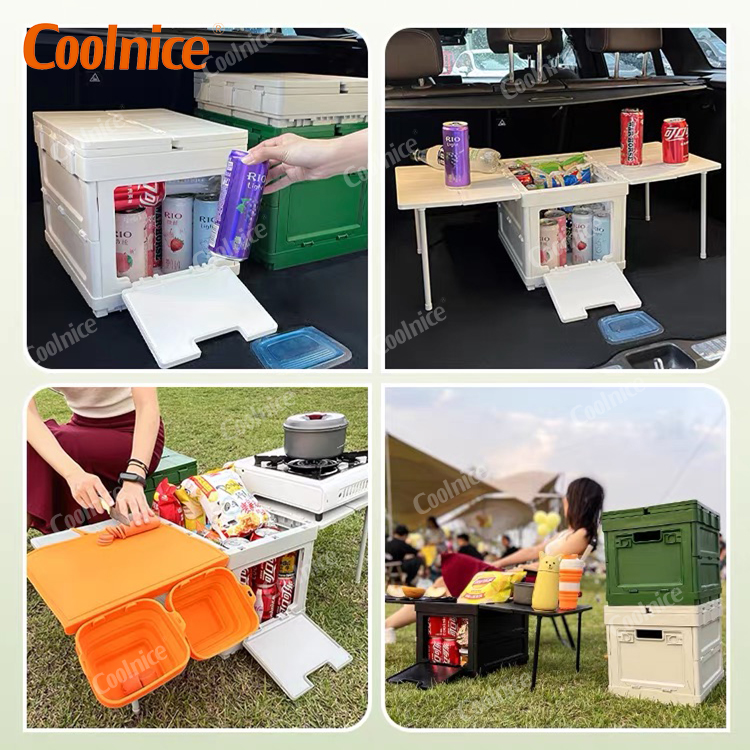 Revolutionize Outdoor Storage with Our Multi-Purpose Folding Box