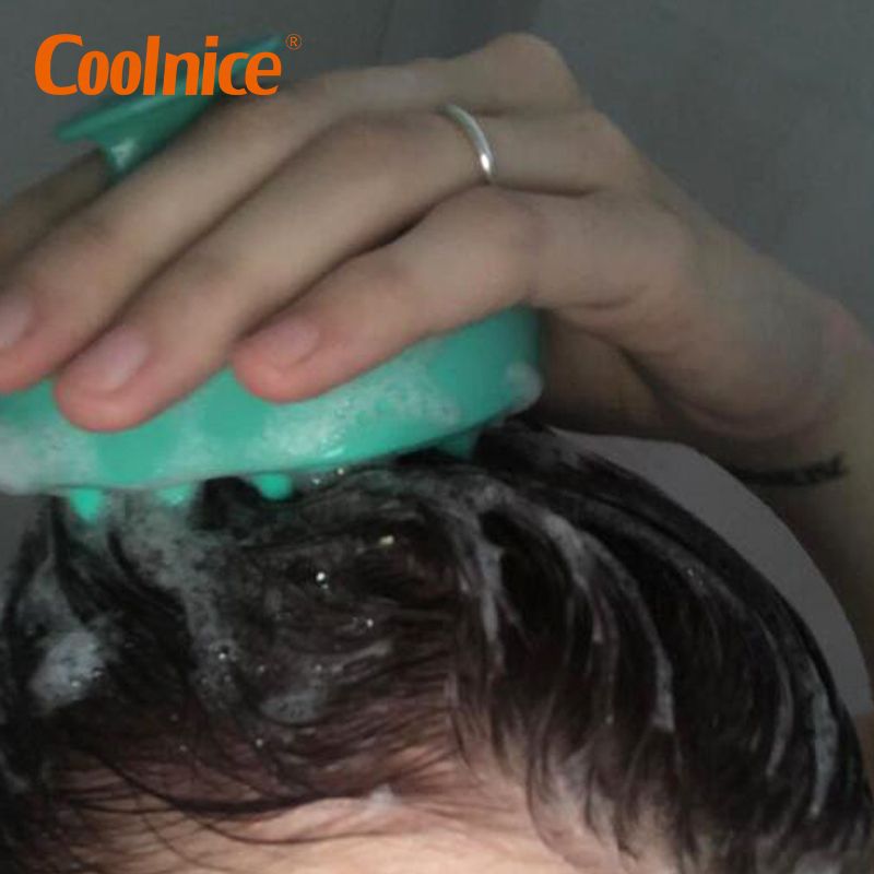 Silicone Hair Scalp Massager Shampoo Brush