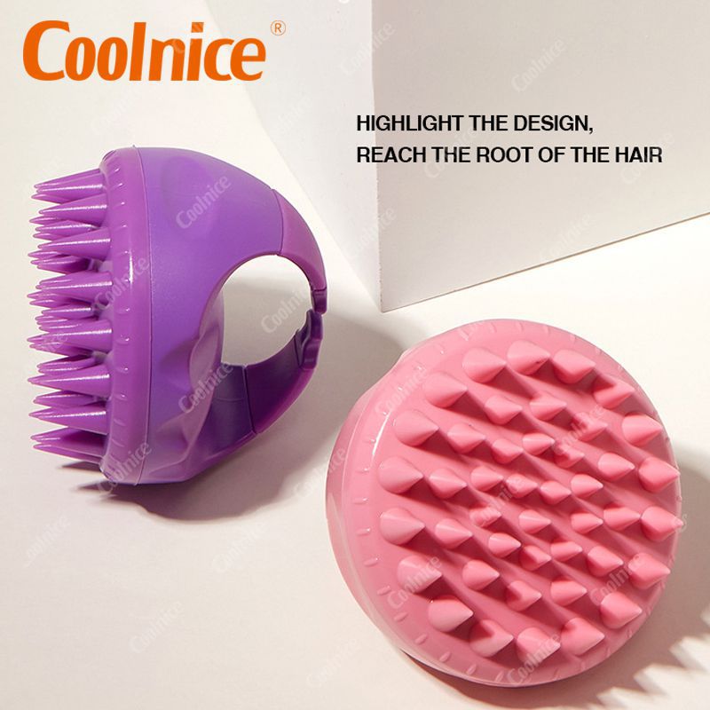 Silicon Scrubber Head Massager