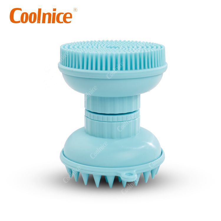 Silicone Double-ended Face & Hair Brush