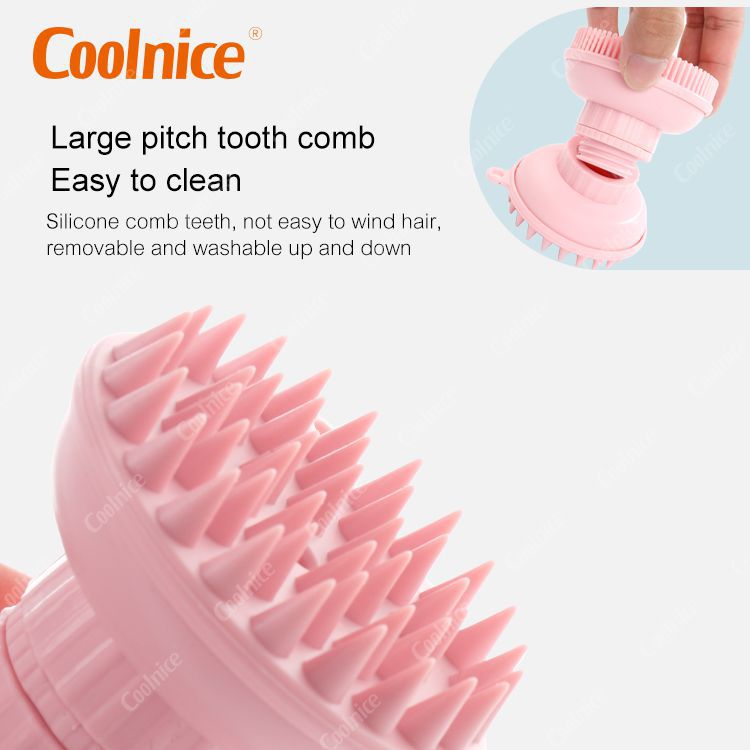 Silicone Double-ended Face & Hair Brush