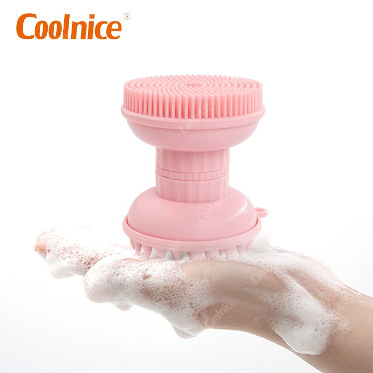 Silicone Double-ended Face & Hair Brush