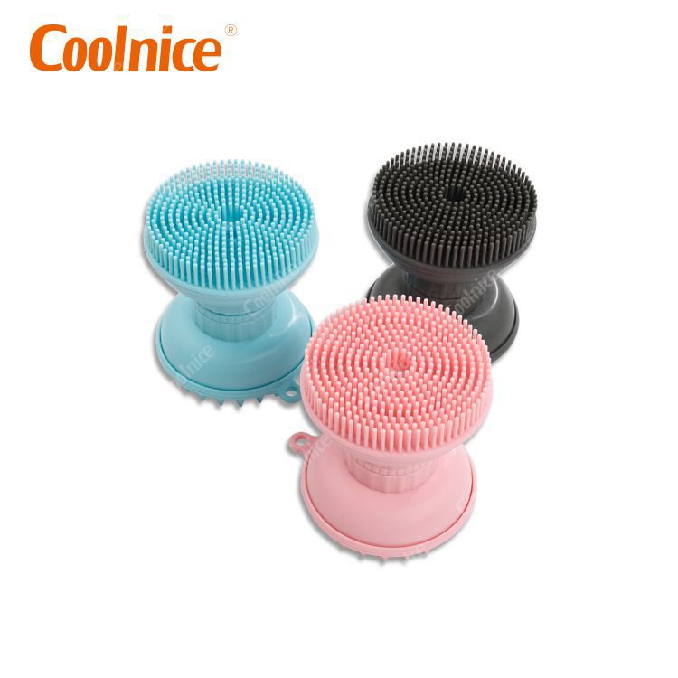 Silicone Double-ended Face & Hair Brush