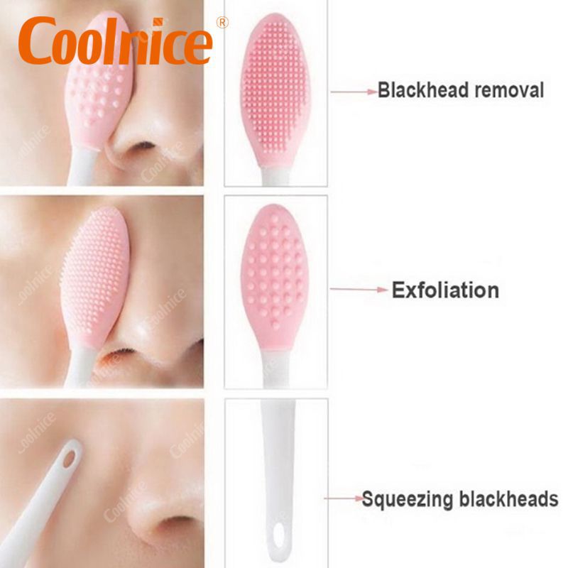 Double-Sided Lip & Nose Brush