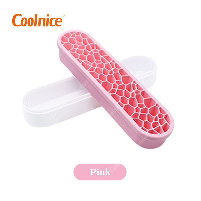 Portable Silicone Makeup Brush Holder Organizer