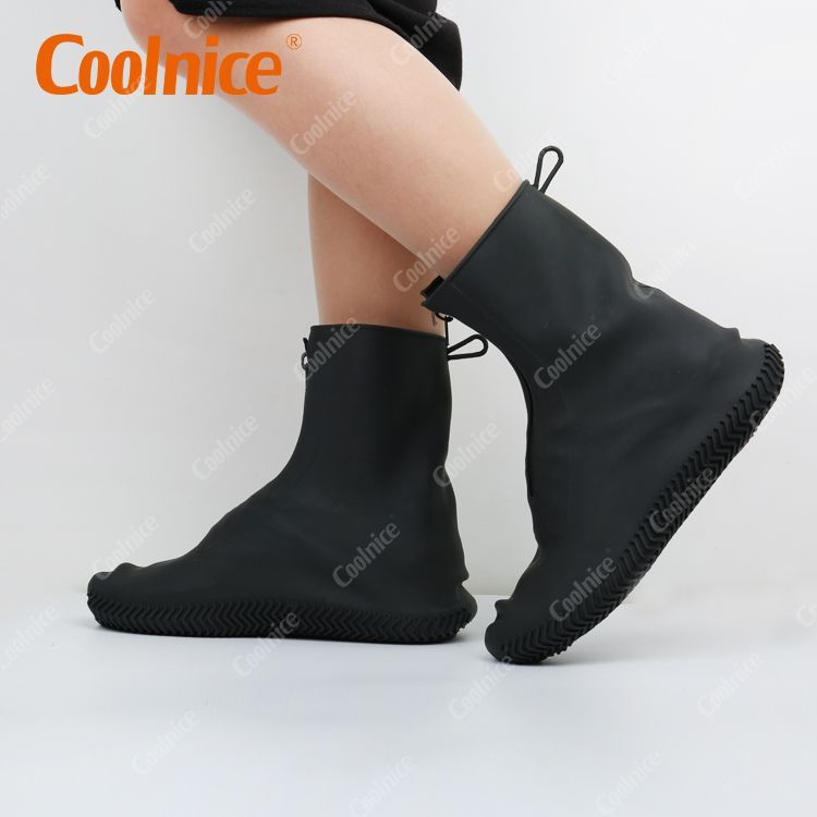 Resistant Rain Boots with Zipper