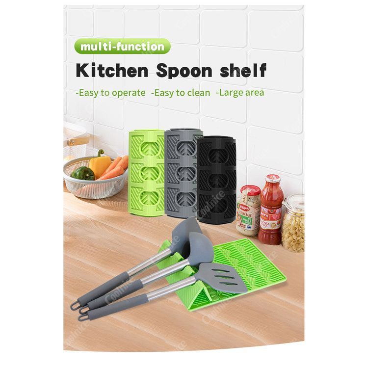 Silicone Spoon Drying Rack