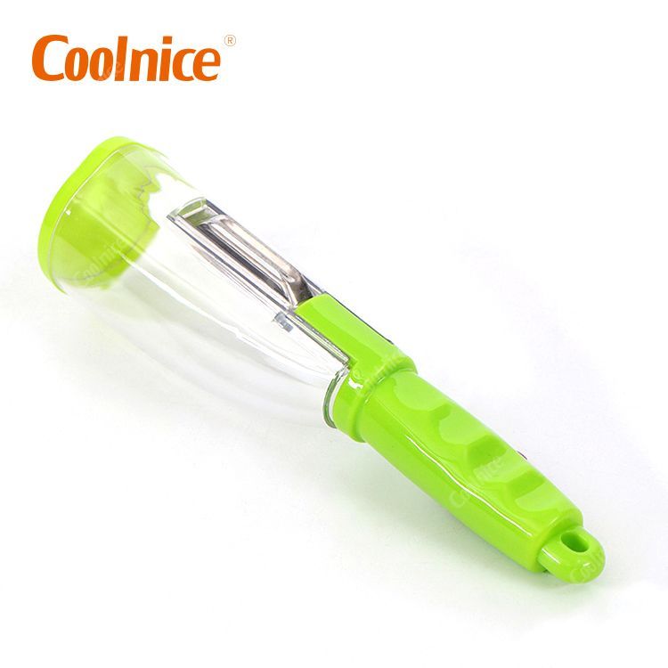 Multi-function Peeler with Container