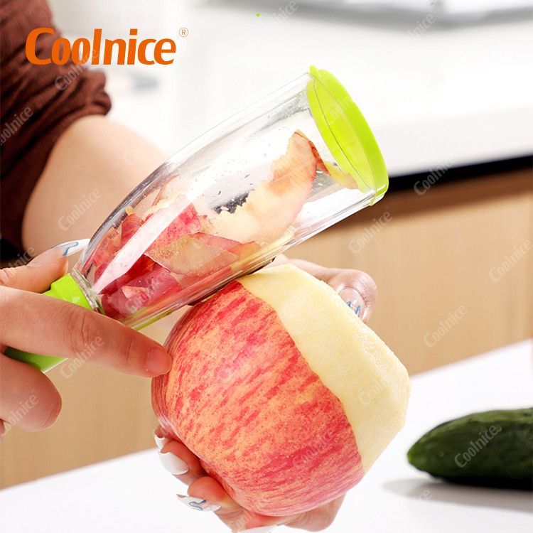 Multi-function Peeler with Container