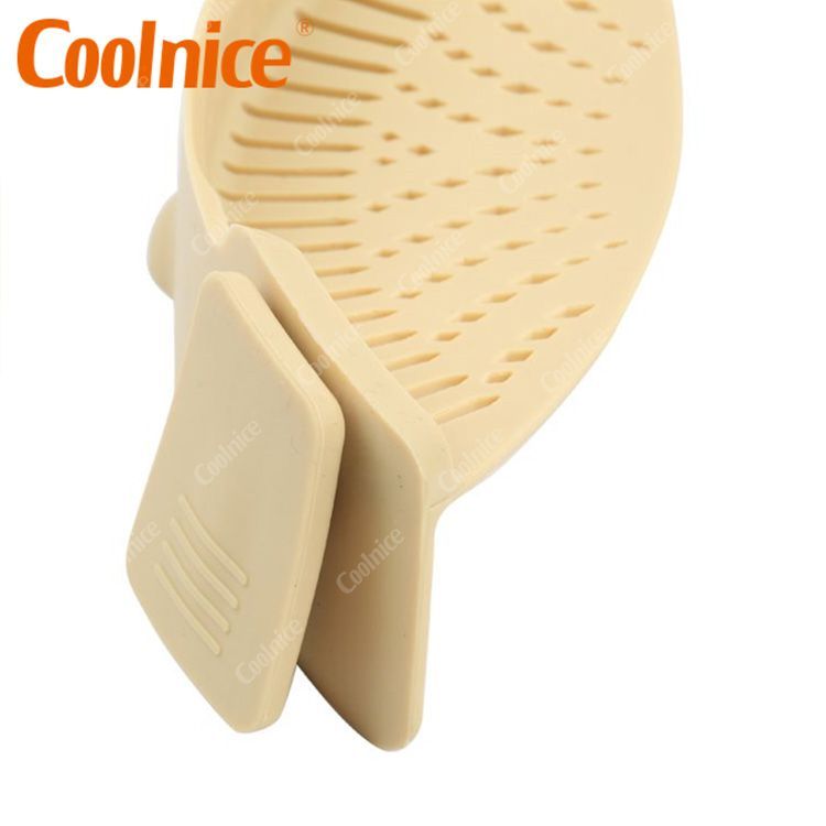 Clip-On Plastic Silicone Strainer