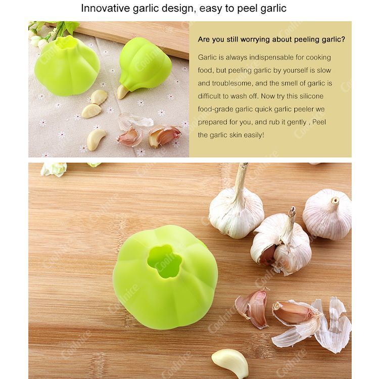 Soft Silicone Garlic Peeling Tool
