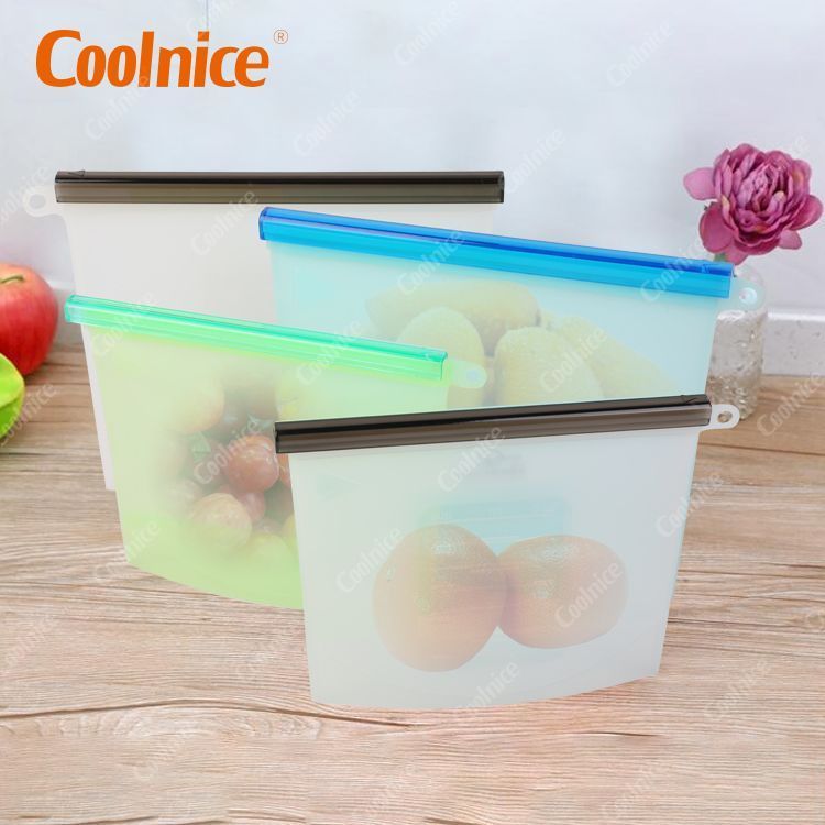 Reusable Silicone Food Bag & Freezer Bags