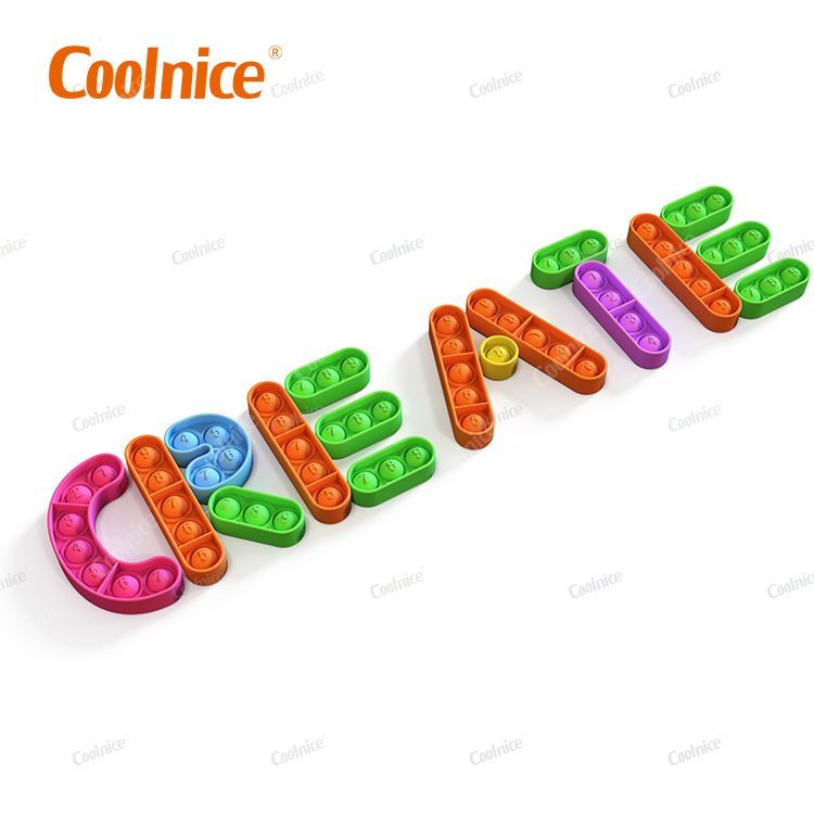 Fidget Toy Letter Puzzle