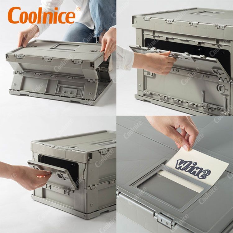 Foldable & Moveable Storage Box