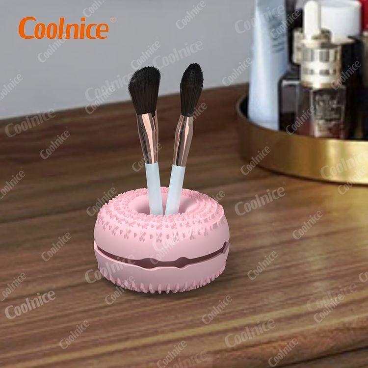 Multi-functional make up brush cleaner