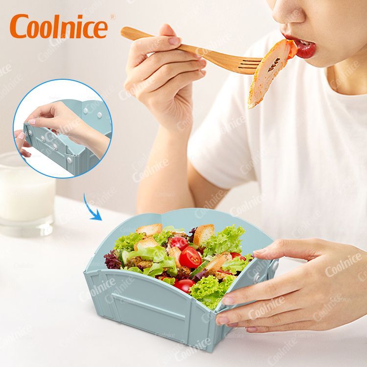 Multi-function fold-able tableware