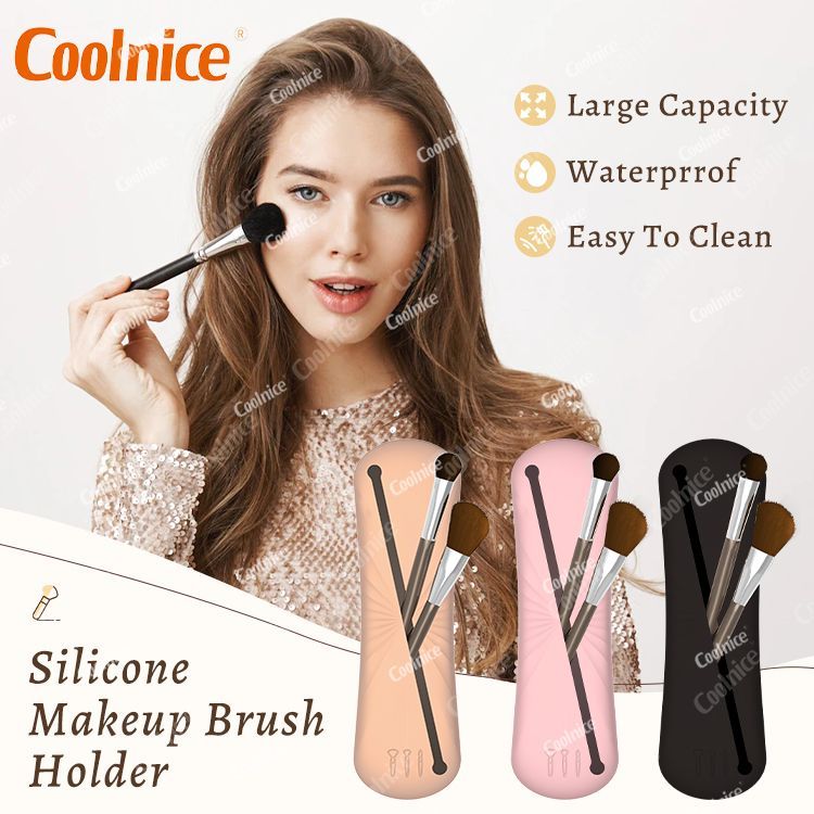 Silicone Makeup Brush Bag