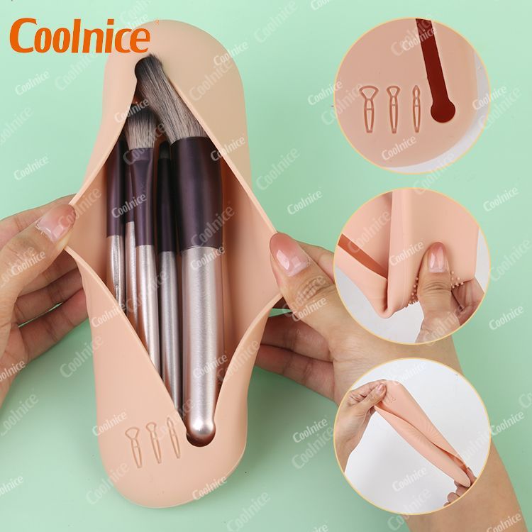 Silicone Makeup Brush Bag