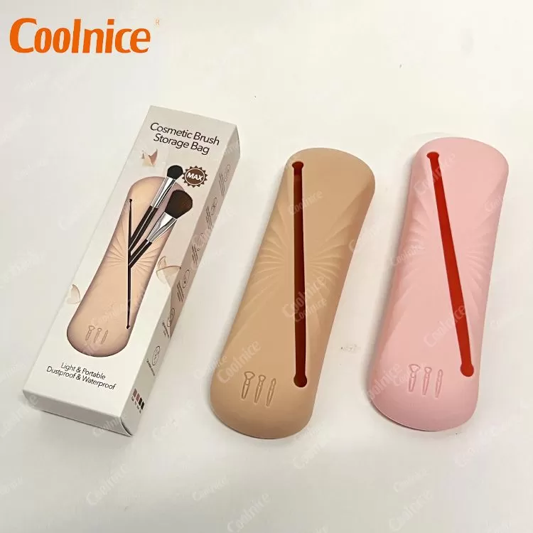 Max Silicone Makeup Brush Bag