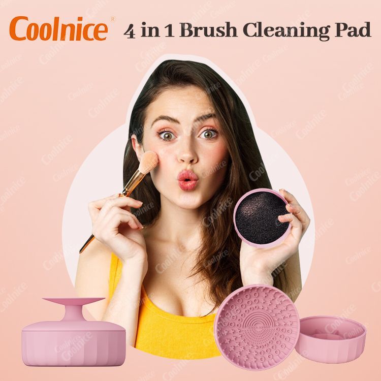 Sponge Cosmetic Tools Accessories Makeup Brush Cleaner Make Up Brush Holder