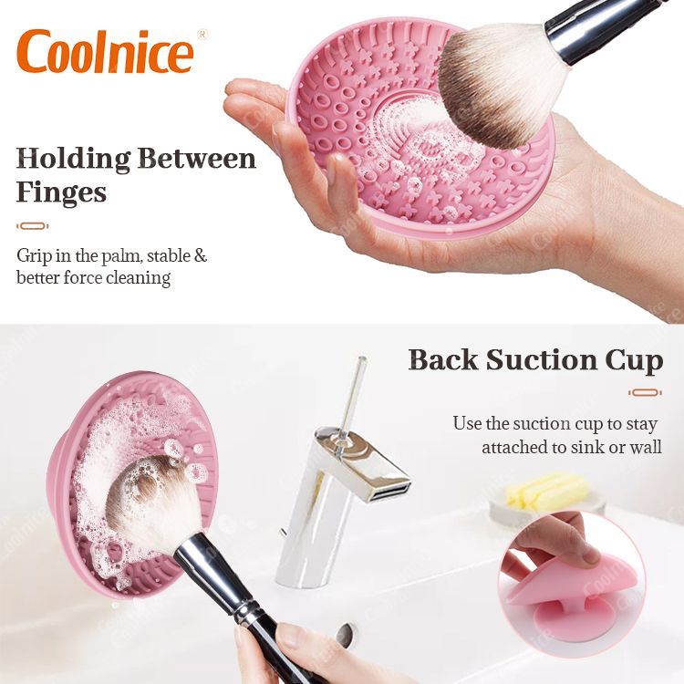 Sponge Cosmetic Tools Accessories Makeup Brush Cleaner Make Up Brush Holder