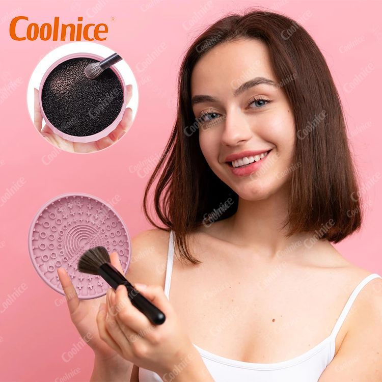 Sponge Cosmetic Tools Accessories Makeup Brush Cleaner Make Up Brush Holder