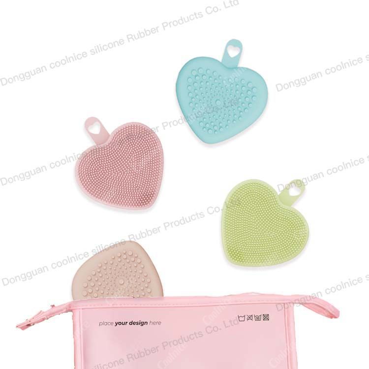 Multifunctional-heart-shaped-facial-cleaning-brush-massage-blackhead-acne-silicone-makeup-brush-cleaning-tool-holder