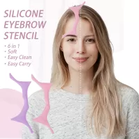 Silicone Customized Eyebrow Card