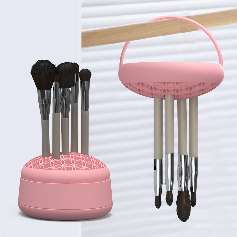 Custom Silicone Multi-Functional Makeup Brush Holder