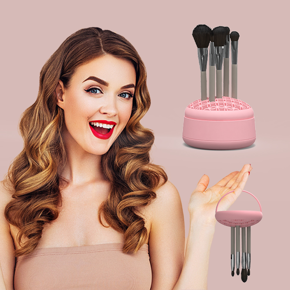 Custom Silicone Multi-Functional Makeup Brush Holder