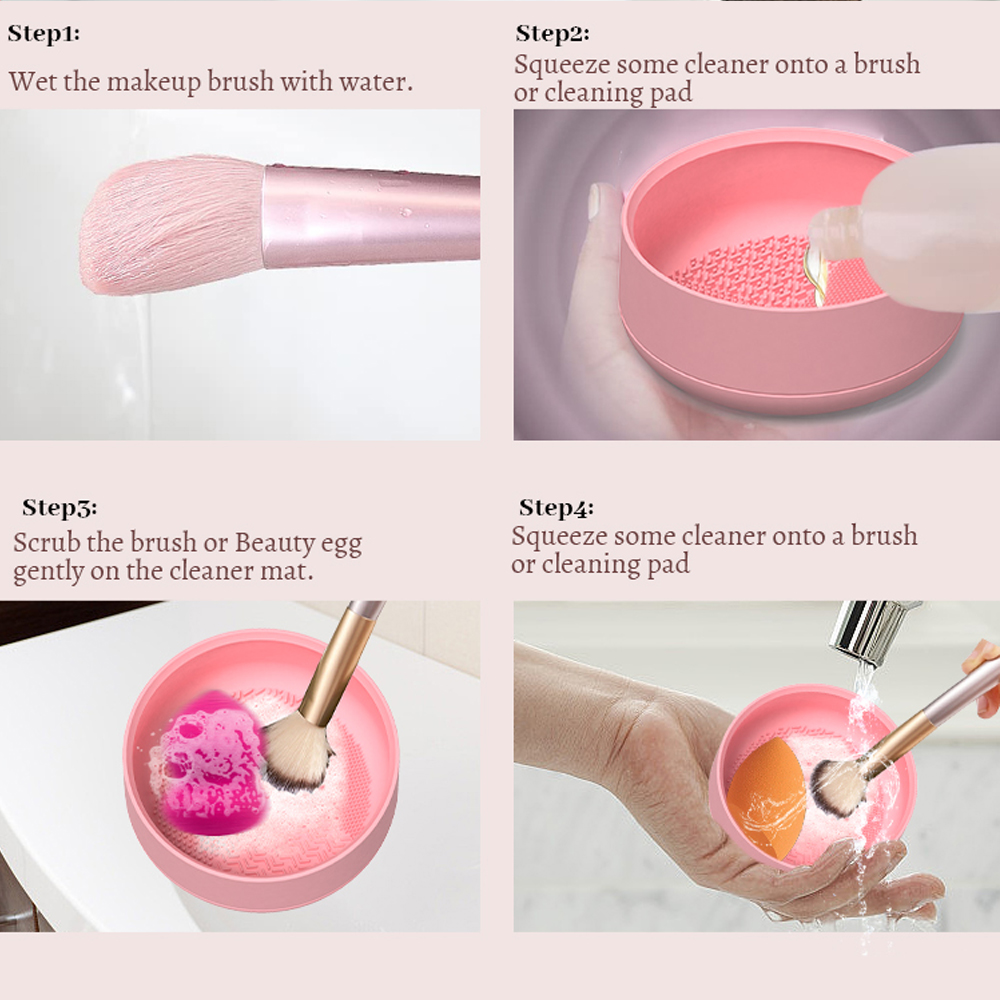 Custom Silicone Multi-Functional Makeup Brush Holder