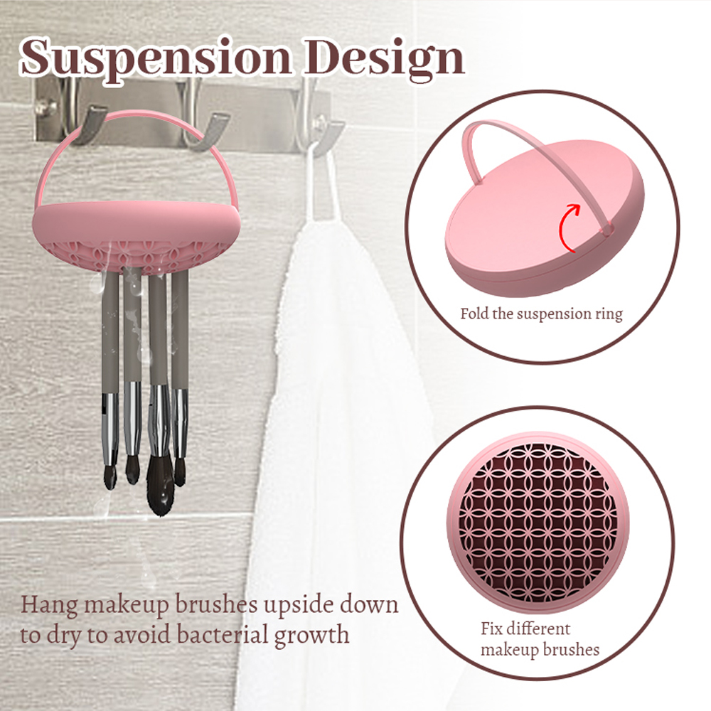 Custom Silicone Multi-Functional Makeup Brush Holder