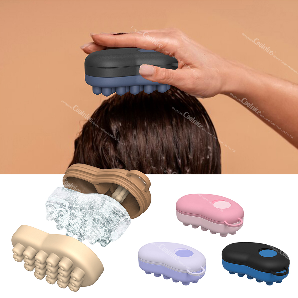 Silicone Head Therapy ice Massage Comb