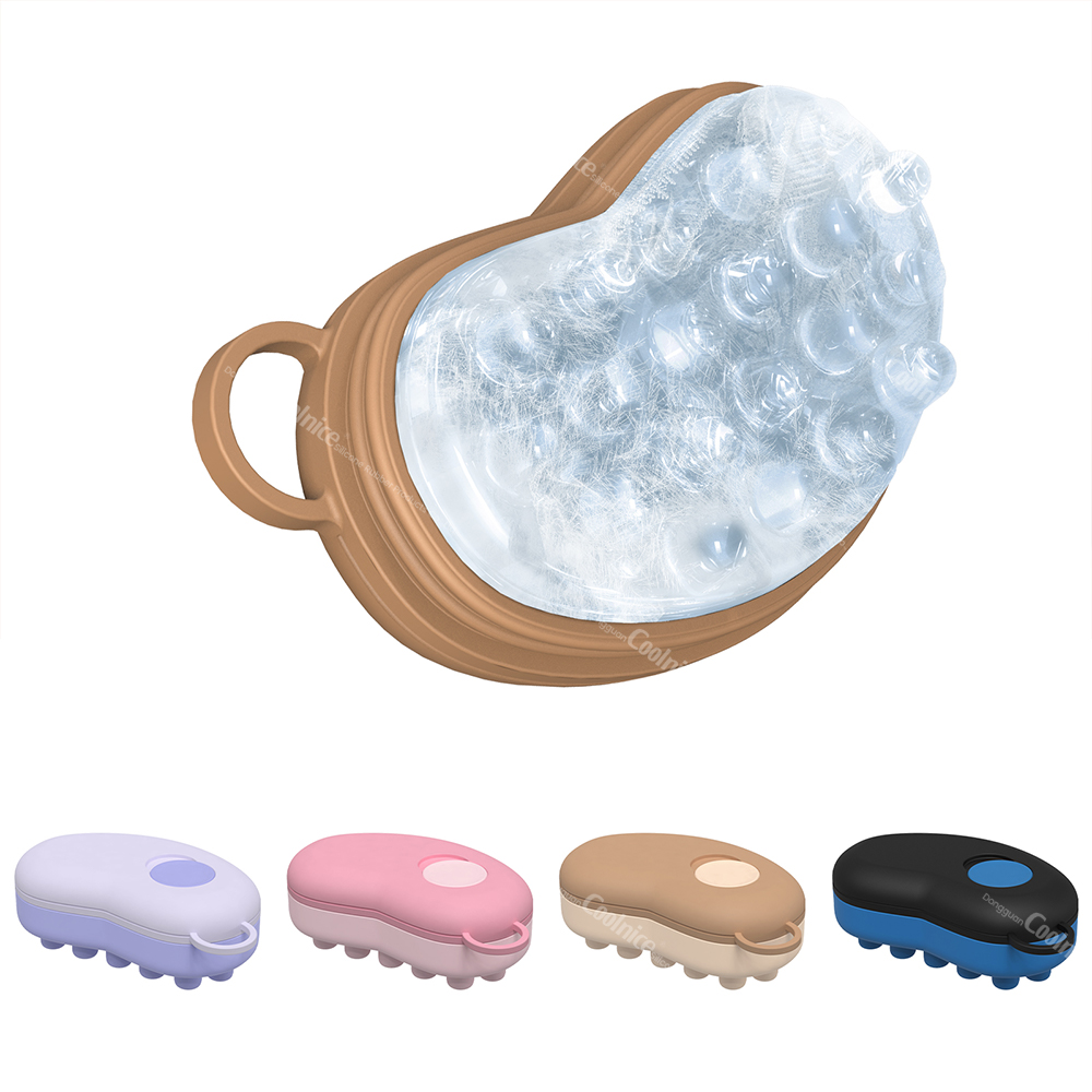 Silicone Head Therapy ice Massage Comb