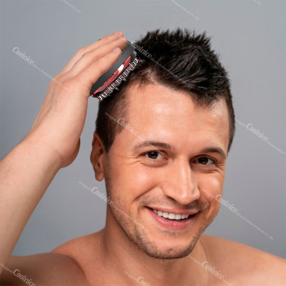 Silicone Head Therapy ice Massage Comb