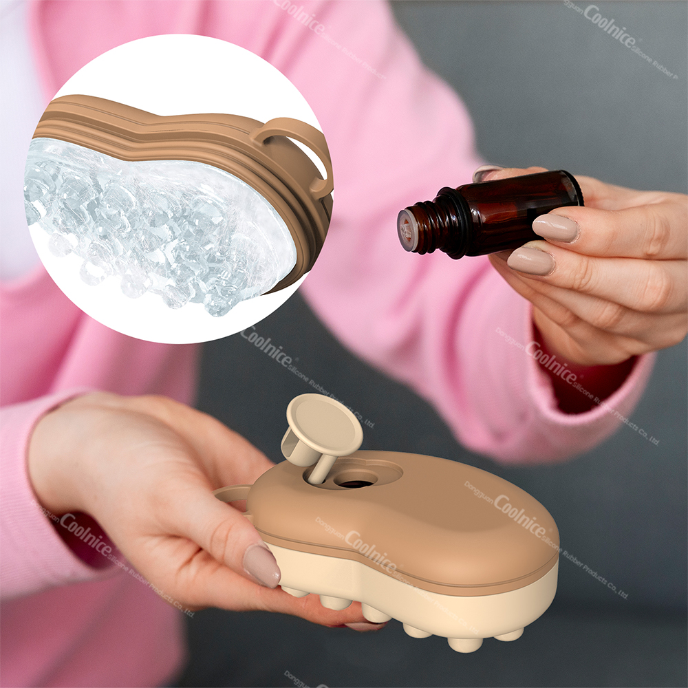 Silicone Head Therapy ice Massage Comb