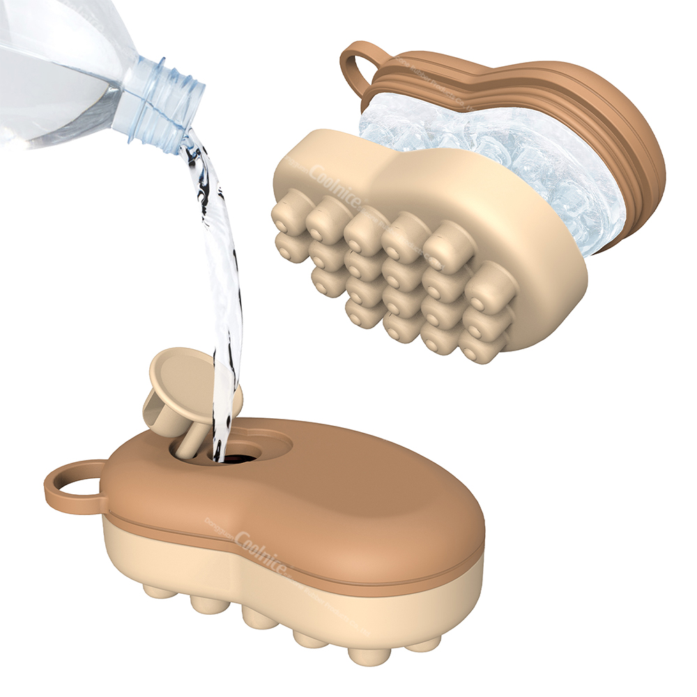 Silicone Head Therapy ice Massage Comb