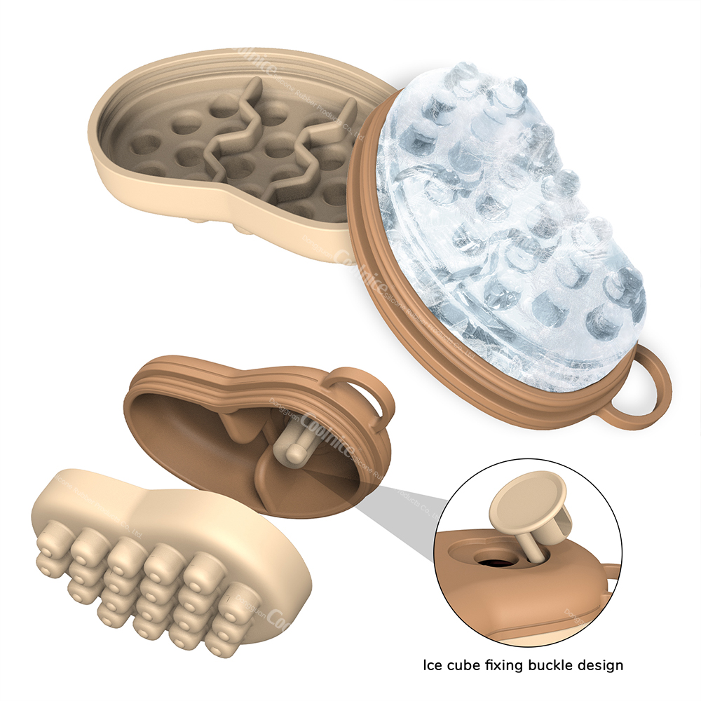 Silicone Head Therapy ice Massage Comb