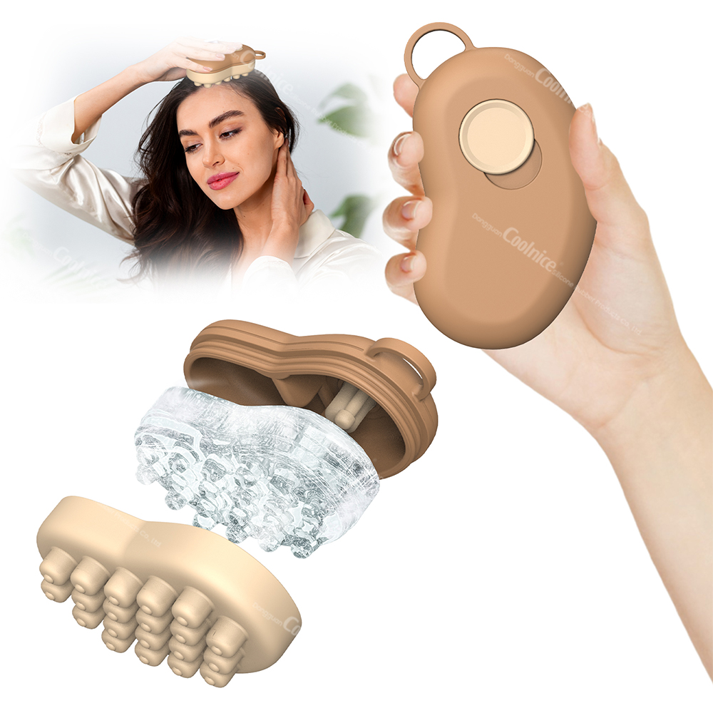 Silicone Head Therapy ice Massage Comb